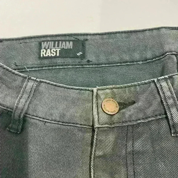 NWT William Rast Summer 14 Jet Black Denim Shorts size 28 - Picture 3 of 7